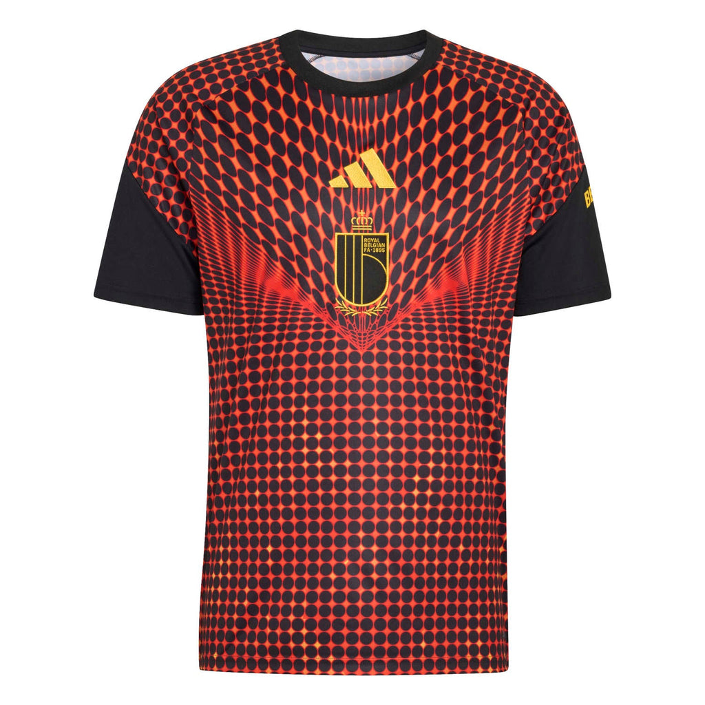 Belgium 26 Home Pre Match Jersey - Men s Official Team Jersey Sports Fan Apparel