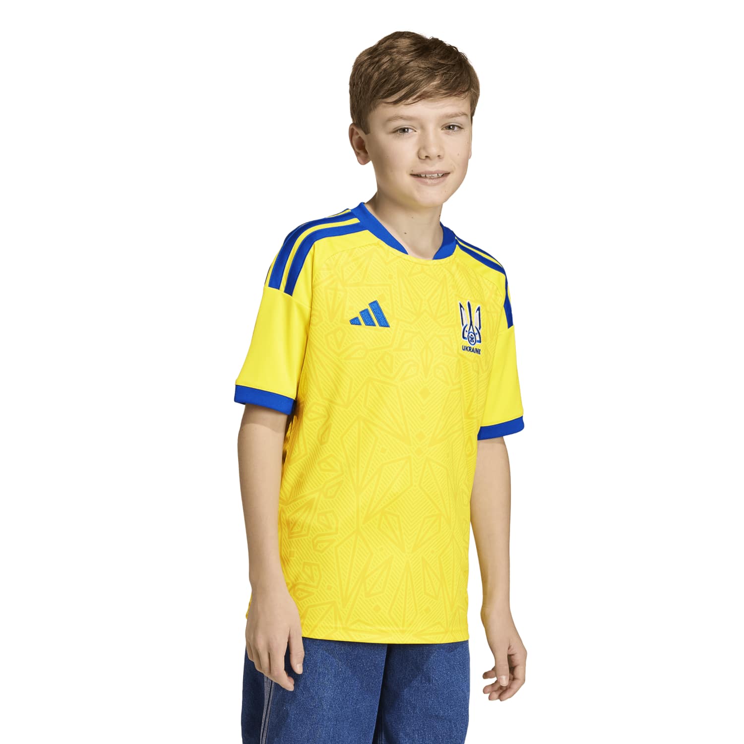 Ukraine 2026 Home Jersey - Youth Official Team Jersey Sports Fan Apparel