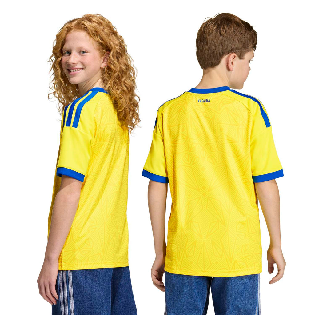 Ukraine 2026 Home Jersey - Youth Official Team Jersey Sports Fan Apparel