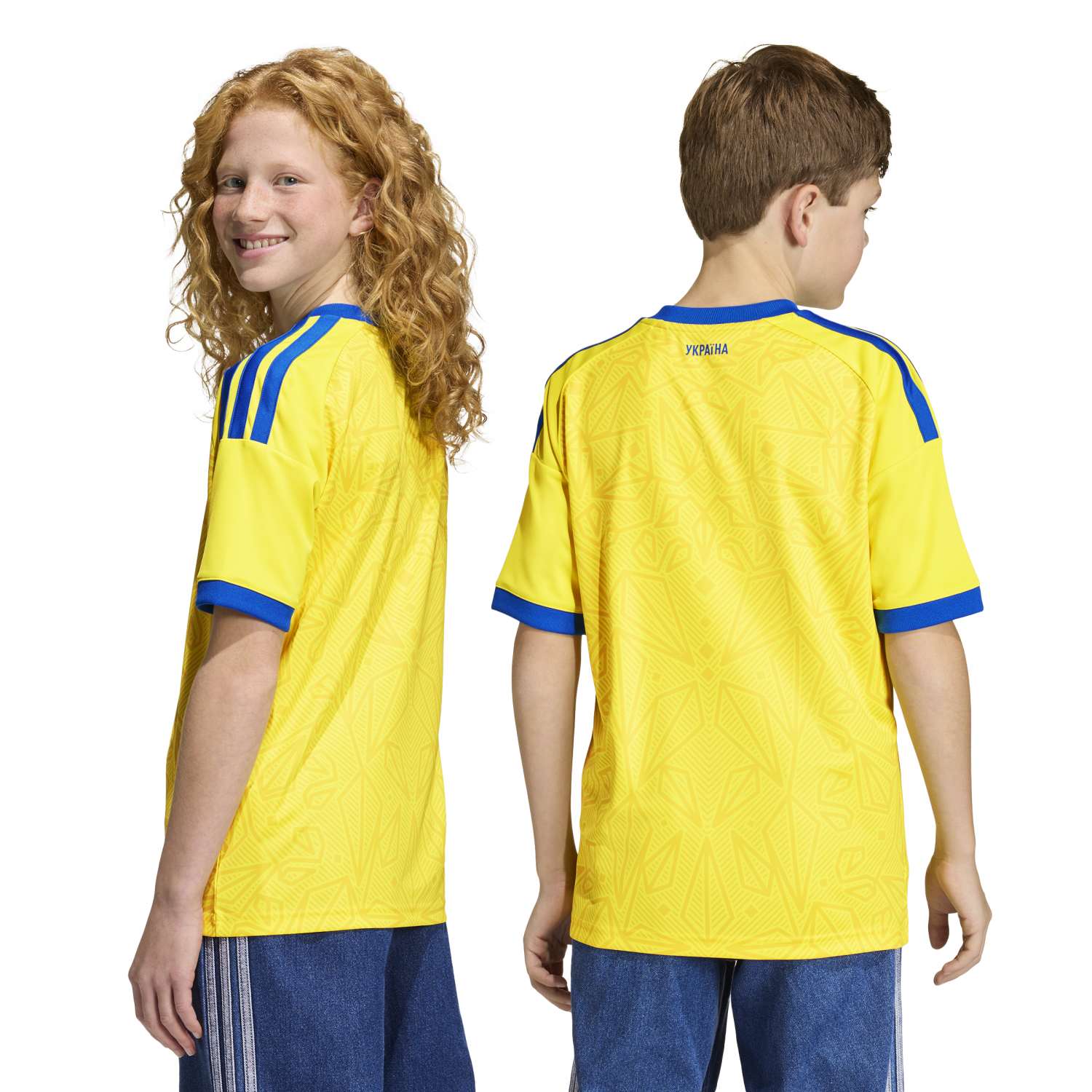 Ukraine 2026 Home Jersey - Youth Official Team Jersey Sports Fan Apparel