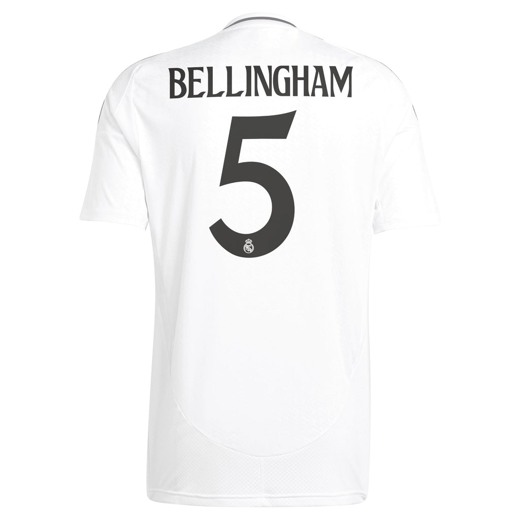 Jude Bellingham Real Madrid adidas 2024 25 Home Player Jersey - White Official Team Jersey Sports Fan Apparel