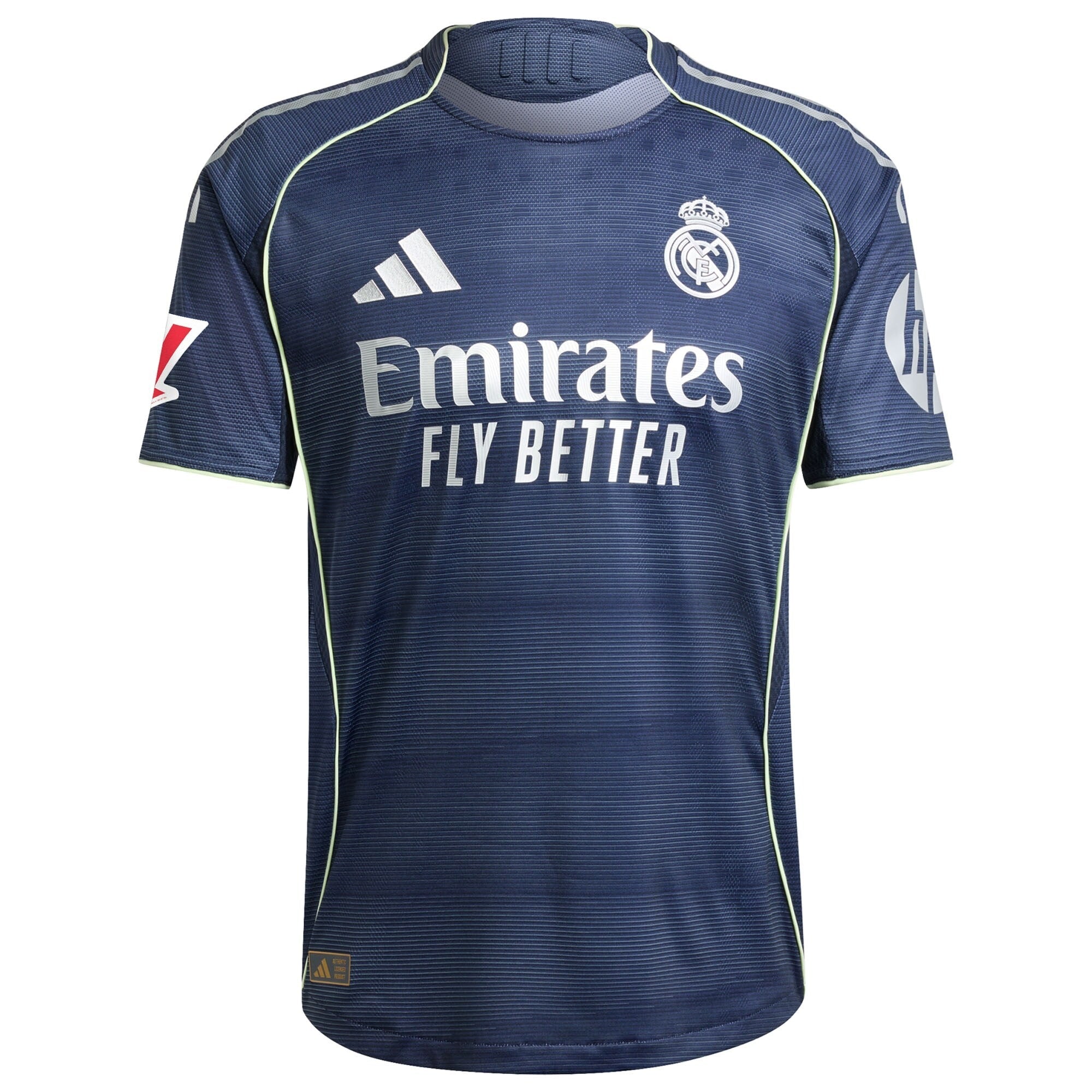 Jude Bellingham Real Madrid adidas 2025 26 Away Player Jersey - Blue Official Team Jersey Sports Fan Apparel