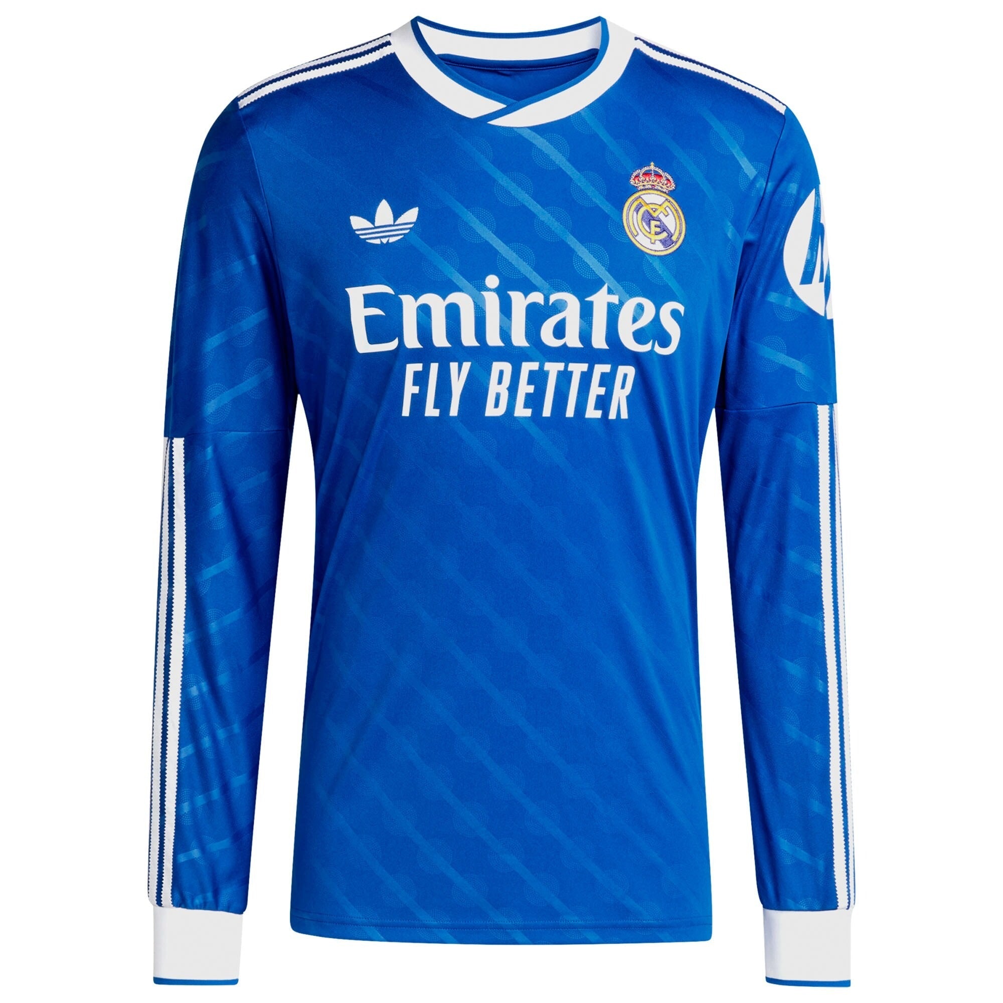 Jude Bellingham Real Madrid adidas 2025 26 Third Long Sleeve Player Jersey - Blue Official Team Jersey Sports Fan Apparel