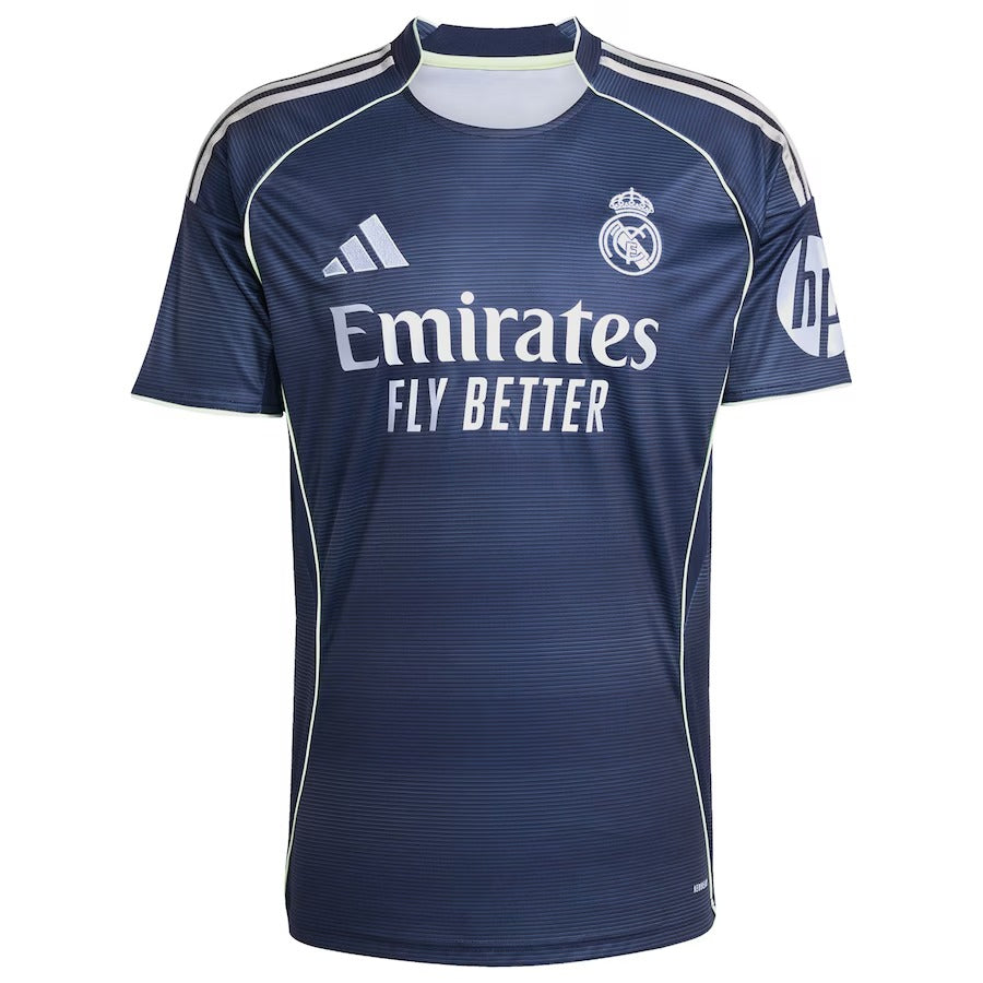 Kylian Mbappé Real Madrid Authentic adidas 2025 26 Away Player Jersey - Blue Official Team Jersey Sports Fan Apparel