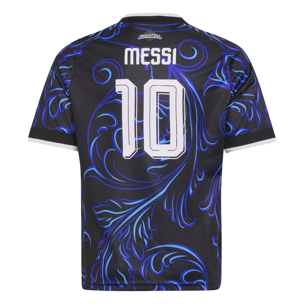 Lionel Messi Argentina National Team adidas 2026 Away Replica Jersey - Black Official Team Jersey Sports Fan Apparel