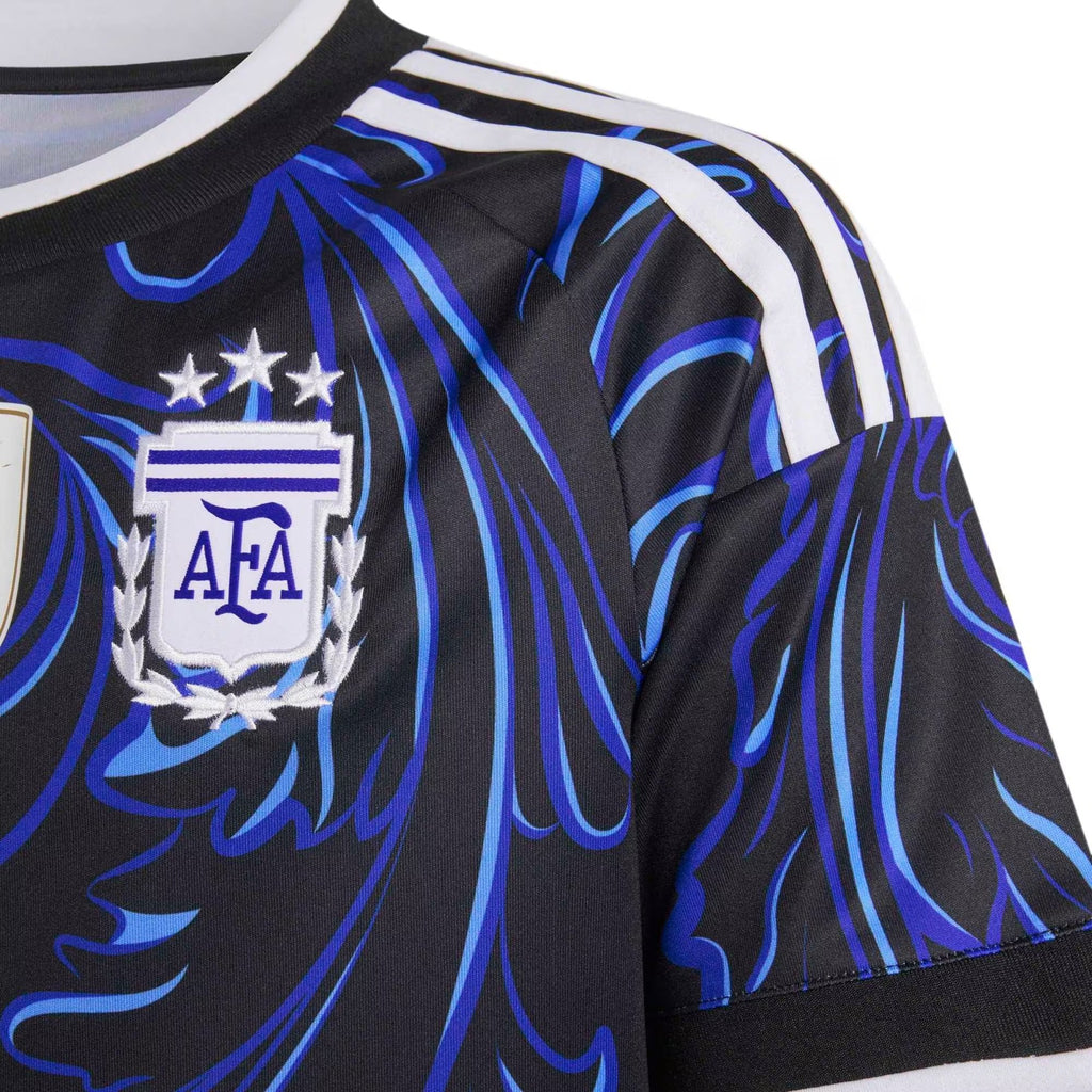 Lionel Messi Argentina National Team adidas 2026 Away Replica Jersey - Black Official Team Jersey Sports Fan Apparel