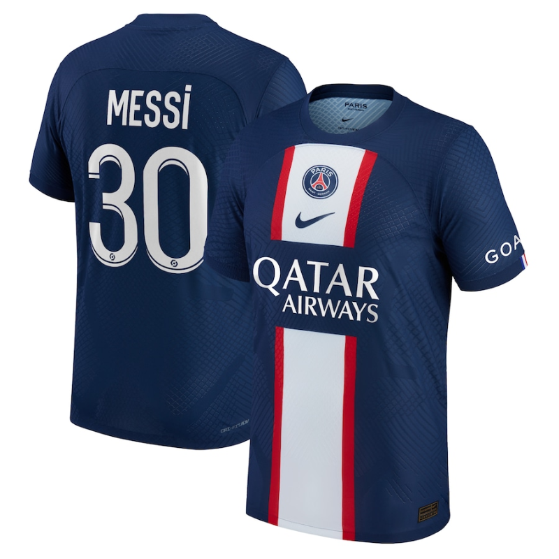 Lionel Messi Paris Saint-Germain 2022 23 Home Men s Authentic Jersey - Blue Official Team Jersey Sports Fan Apparel