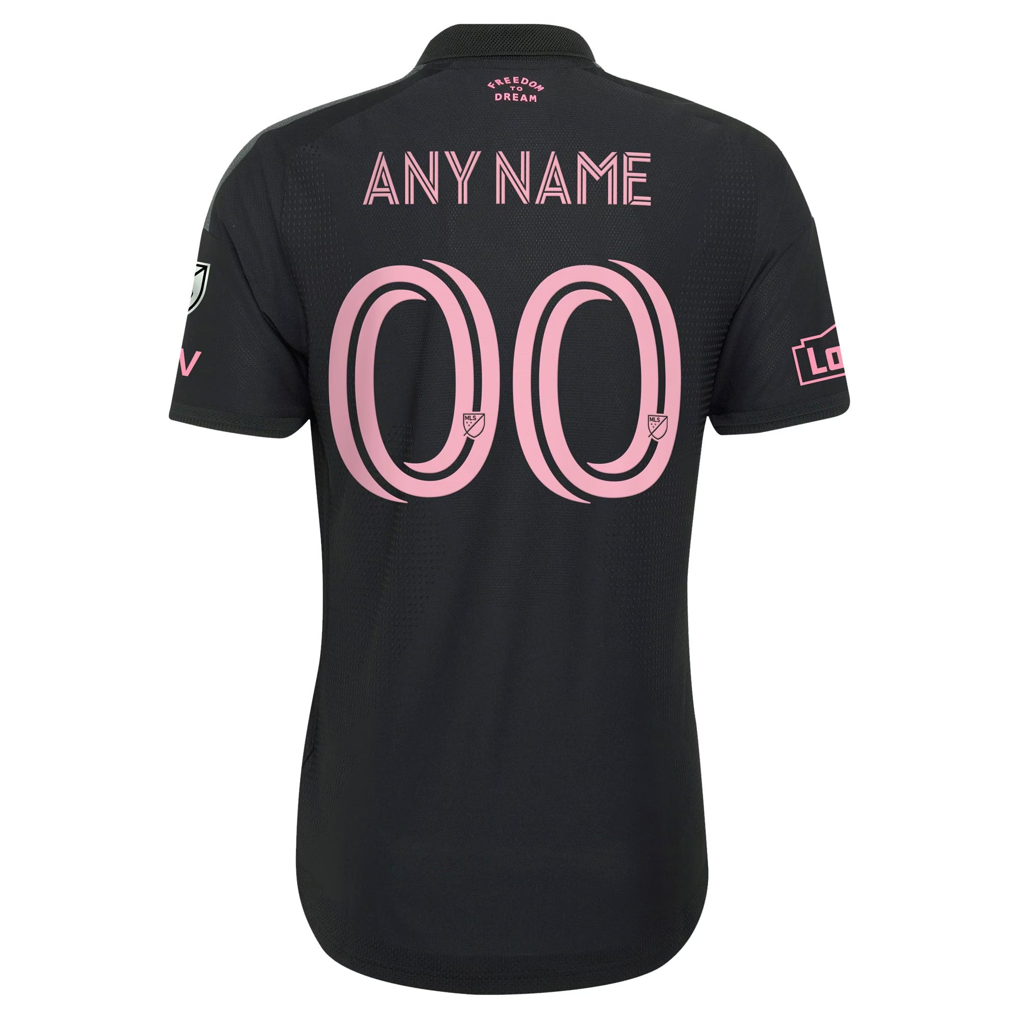 Official Lionel Messi Inter Miami CF adidas 2026 Presagio On-Field Patch Custom Jersey - Black Official Team Jersey Sports Fan Apparel
