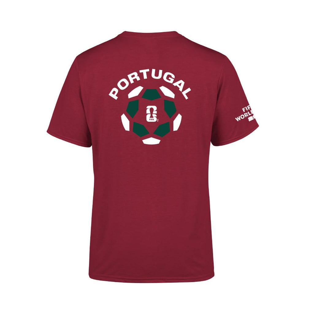 FIFA World Cup 2026 Portugal Puff T-Shirt - Unisex Casual Graphic T Shirt