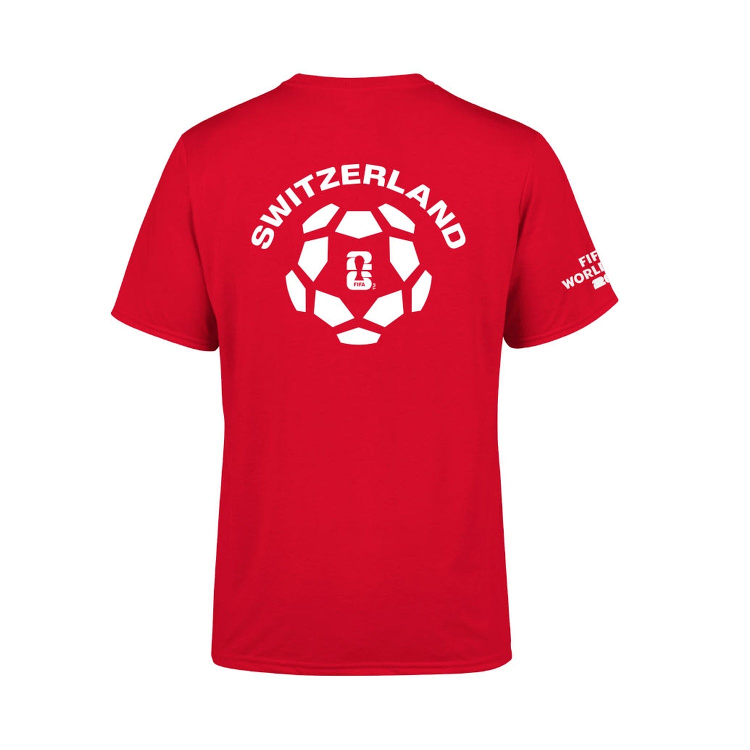 FIFA World Cup 2026 Switzerland Puff T-Shirt - Unisex Casual Graphic T Shirt