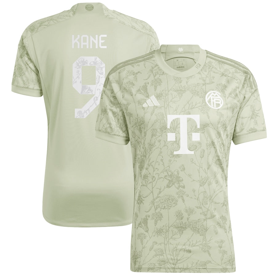 Harry Kane Bayern Munich adidas 2023 24 Oktoberfest Player Jersey - Green Official Team Jersey Sports Fan Apparel