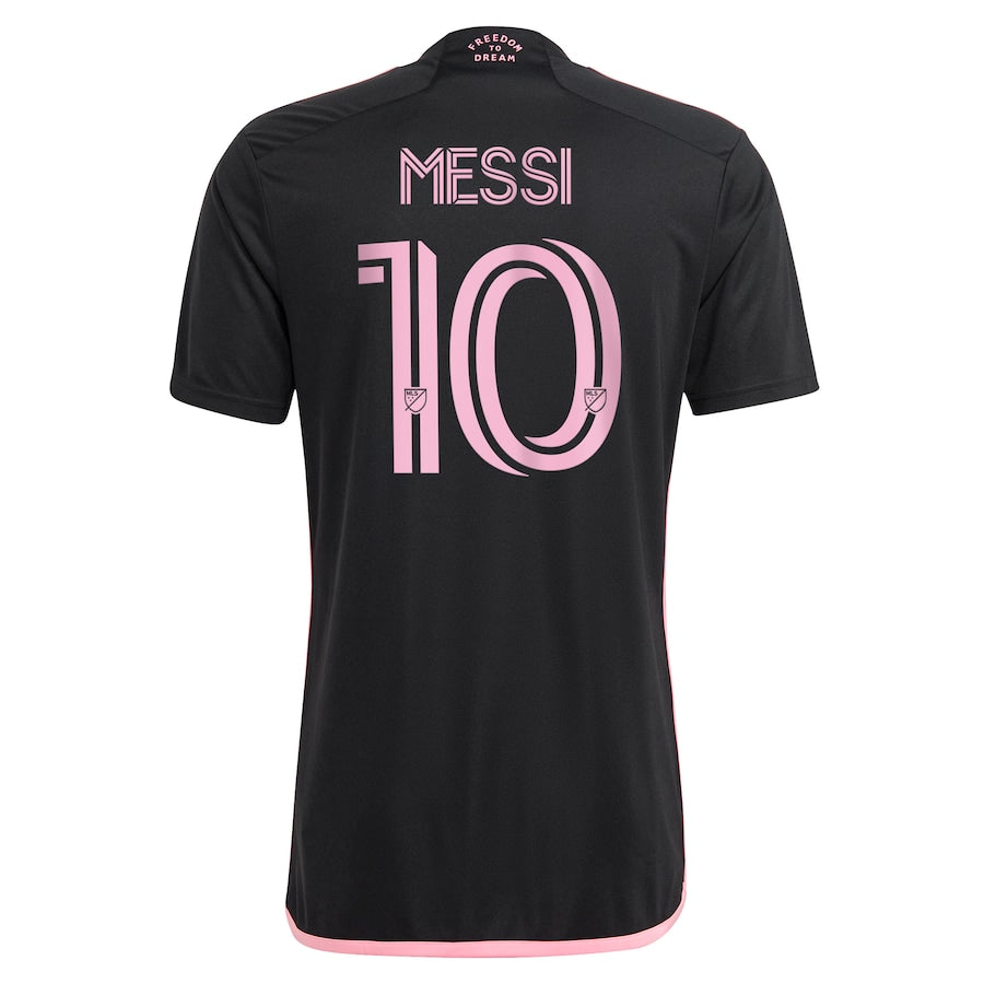 Lionel Messi Inter Miami CF adidas 2024 La Noche Player Jersey - Black Official Team Jersey Sports Fan Apparel