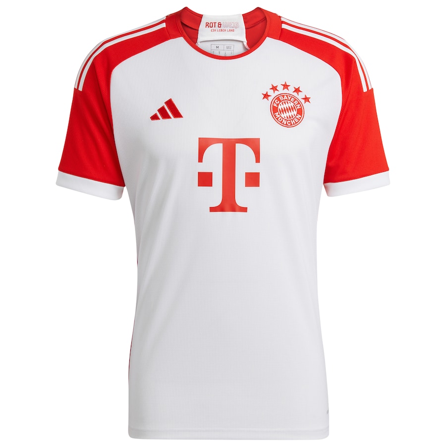 Harry Kane Bayern Munich adidas 2023 24 Home Player Jersey - White Official Team Jersey Sports Fan Apparel