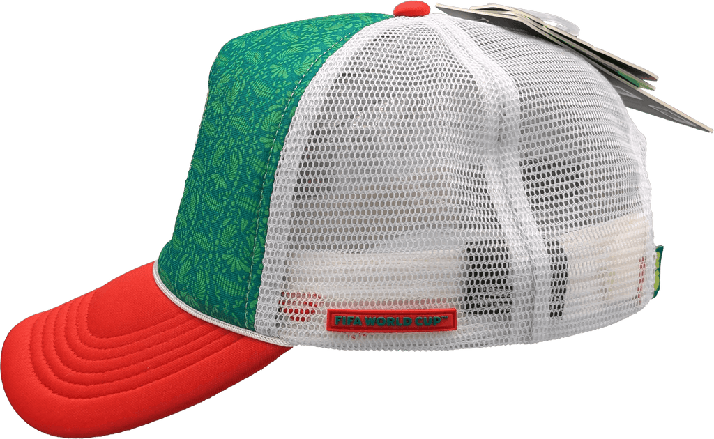 FIFA World Cup 2026 Emblem Mexico Foam Trucker Hat Official Team Hat Sports Fan Cap