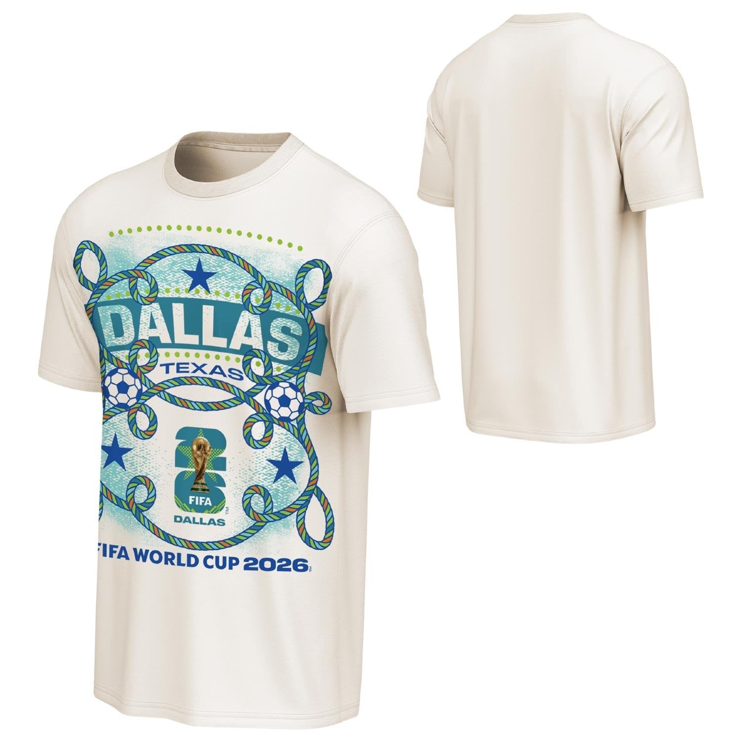 FIFA World Cup 2026 Dallas Homestyle T-Shirt - Unisex Casual Graphic T Shirt
