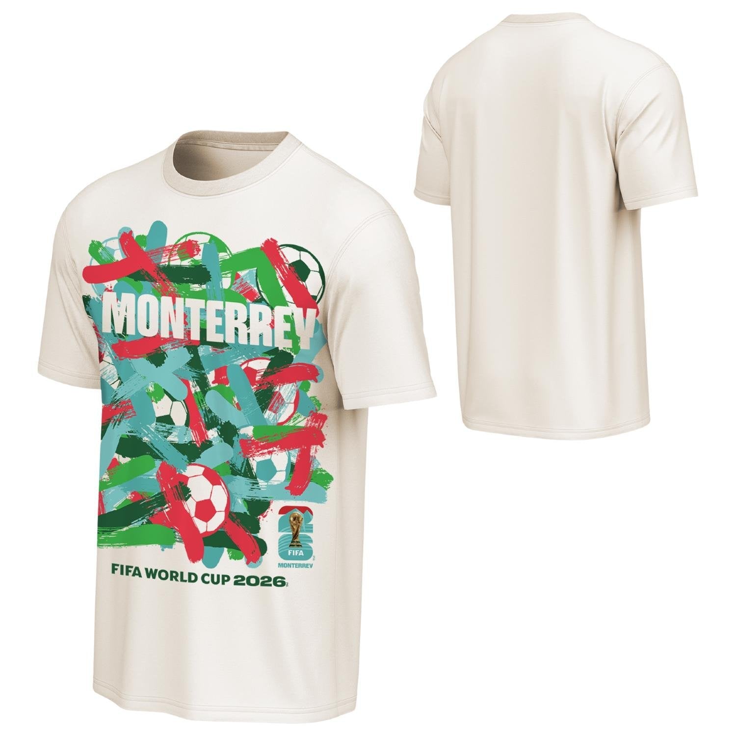 FIFA World Cup 2026 Monterrey Homestyle T-Shirt - Unisex Casual Graphic T Shirt