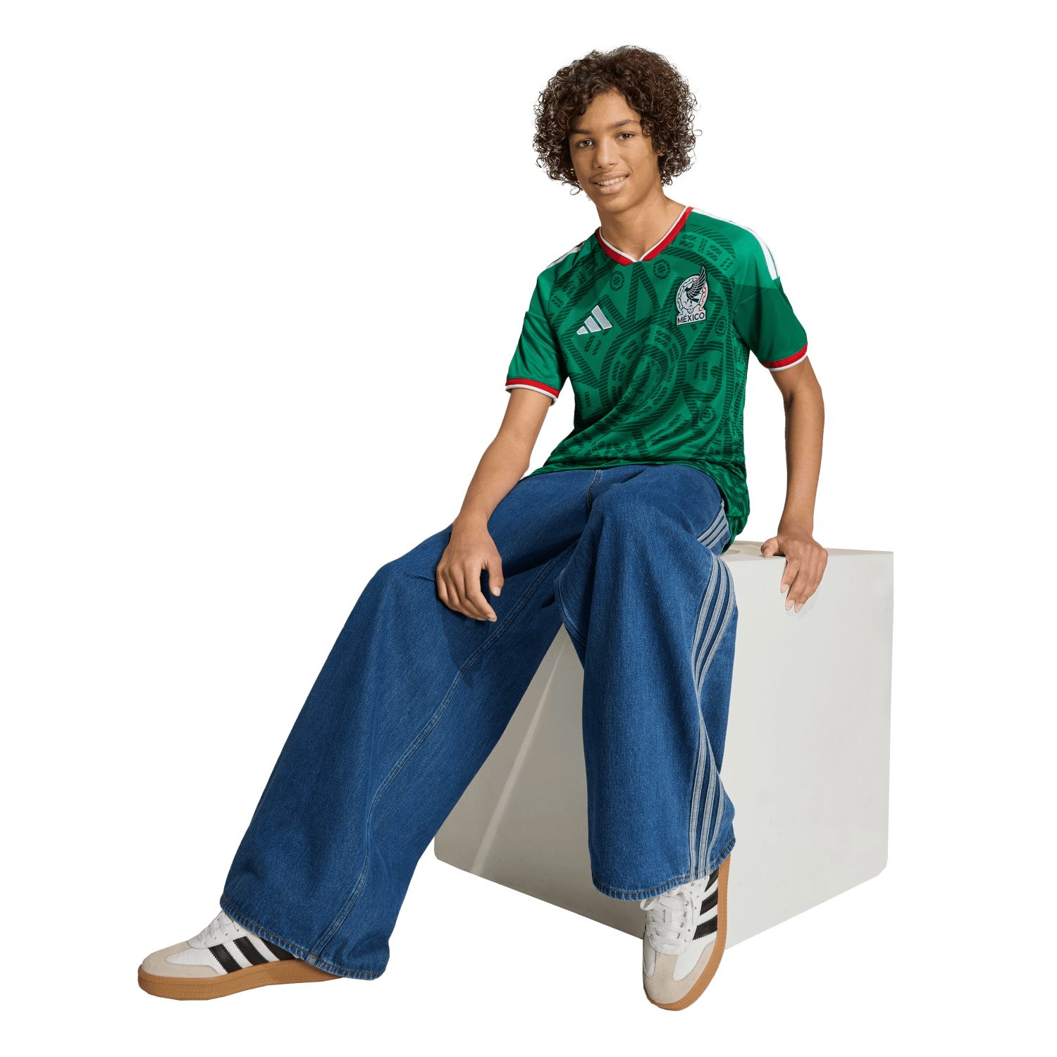Mexico 2026 Home Jersey - Youth Official Team Jersey Sports Fan Apparel