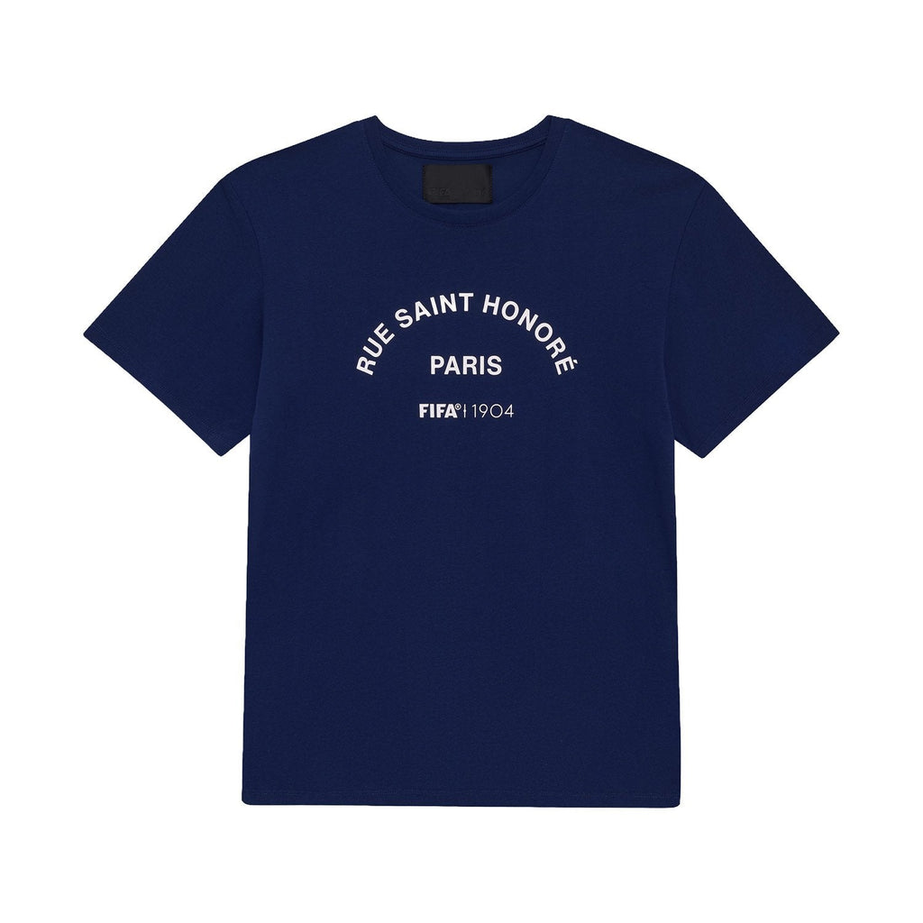 FIFA 1904 Arch Graphic Blue T-Shirt - Unisex Casual Graphic T Shirt