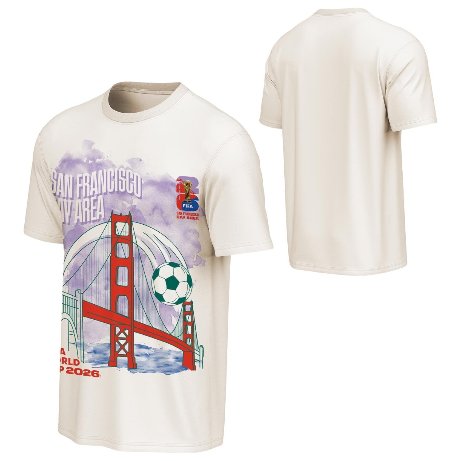 FIFA World Cup 2026 San Francisco Bay Area Homestyle T-Shirt - Unisex Casual Graphic T Shirt