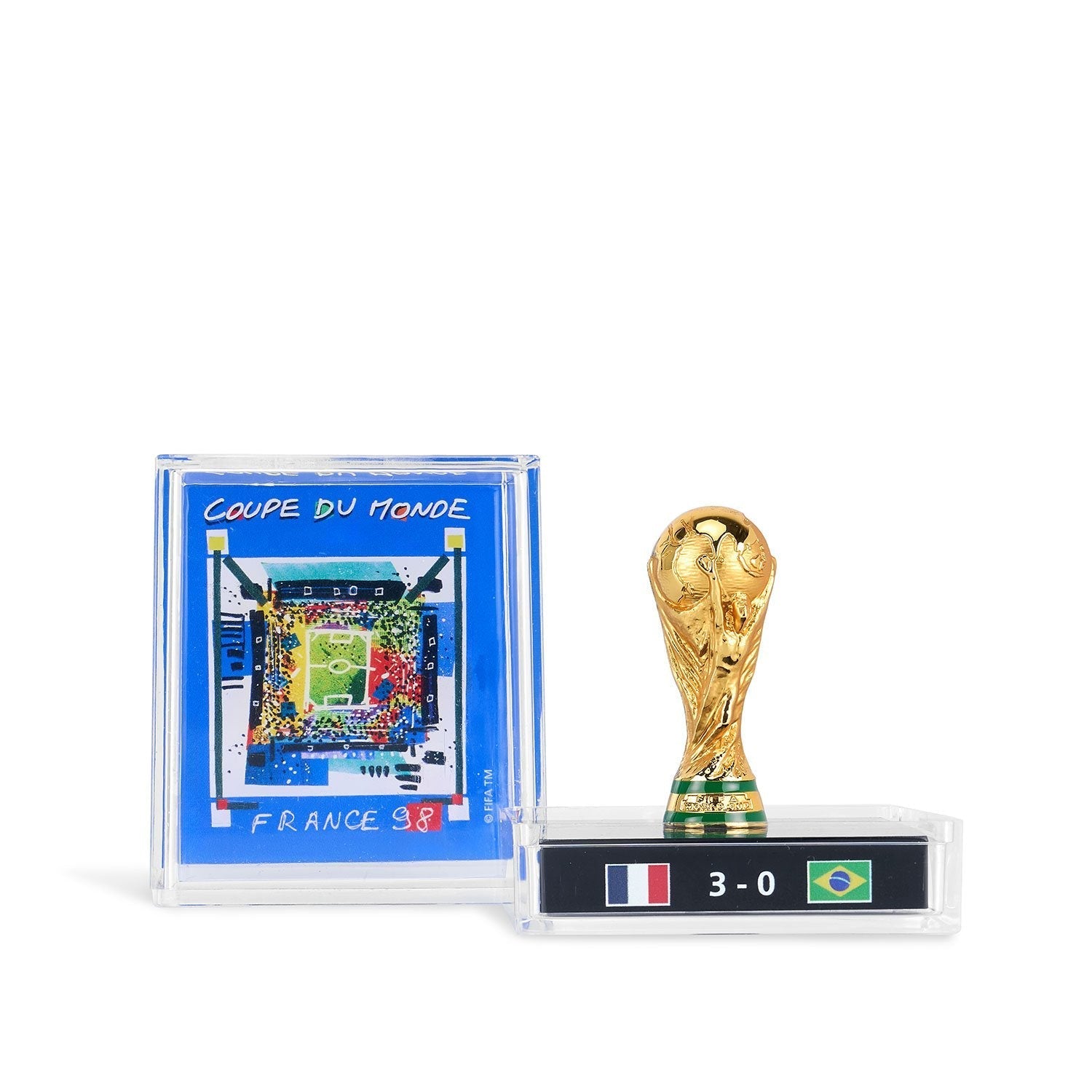 45mm Licensed 1998 FIFA World Cup Replica Trophy Popular Style Comfort Casual