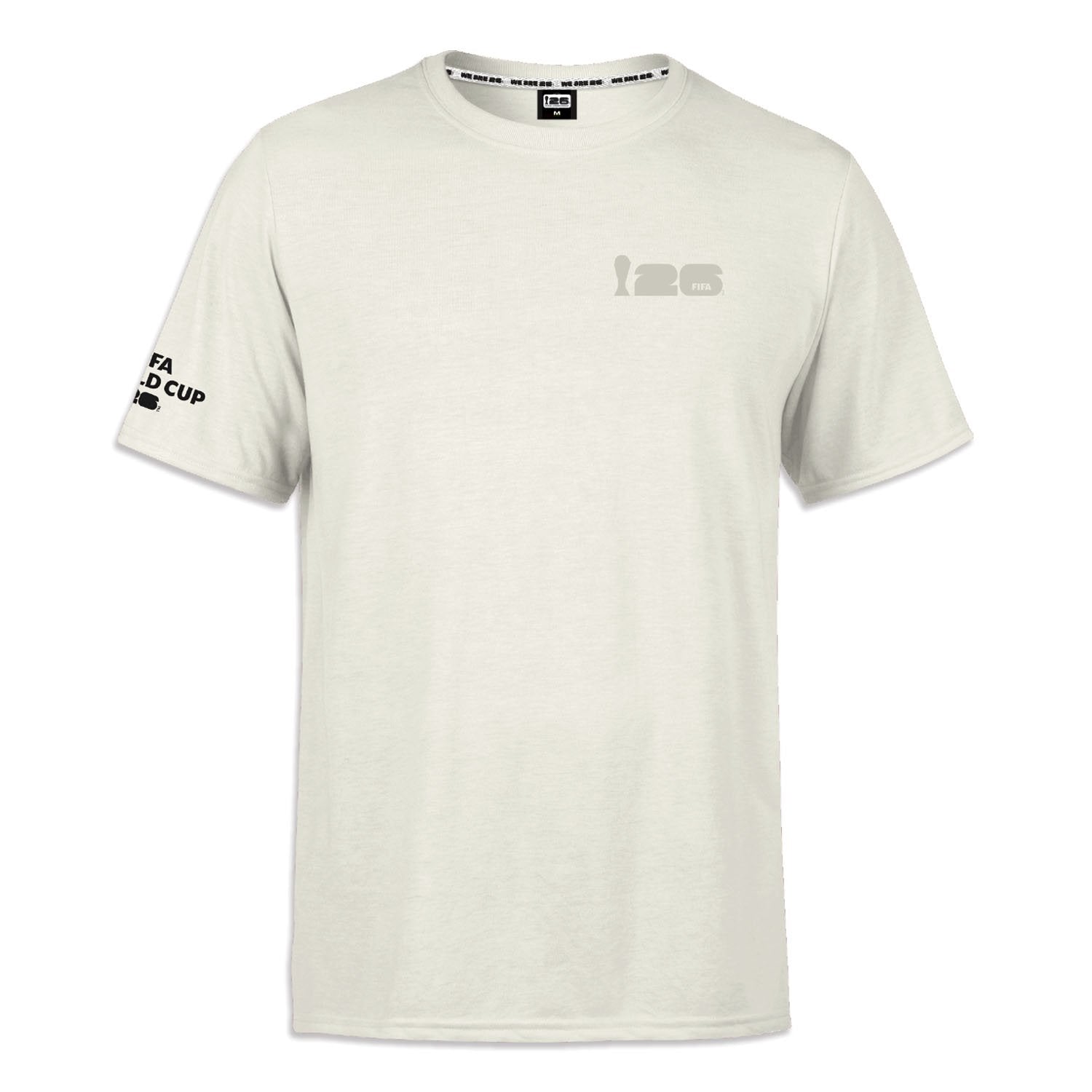 FIFA World Cup 2026 Tonal Minimal Cream T-Shirt - Unisex Casual Graphic T Shirt