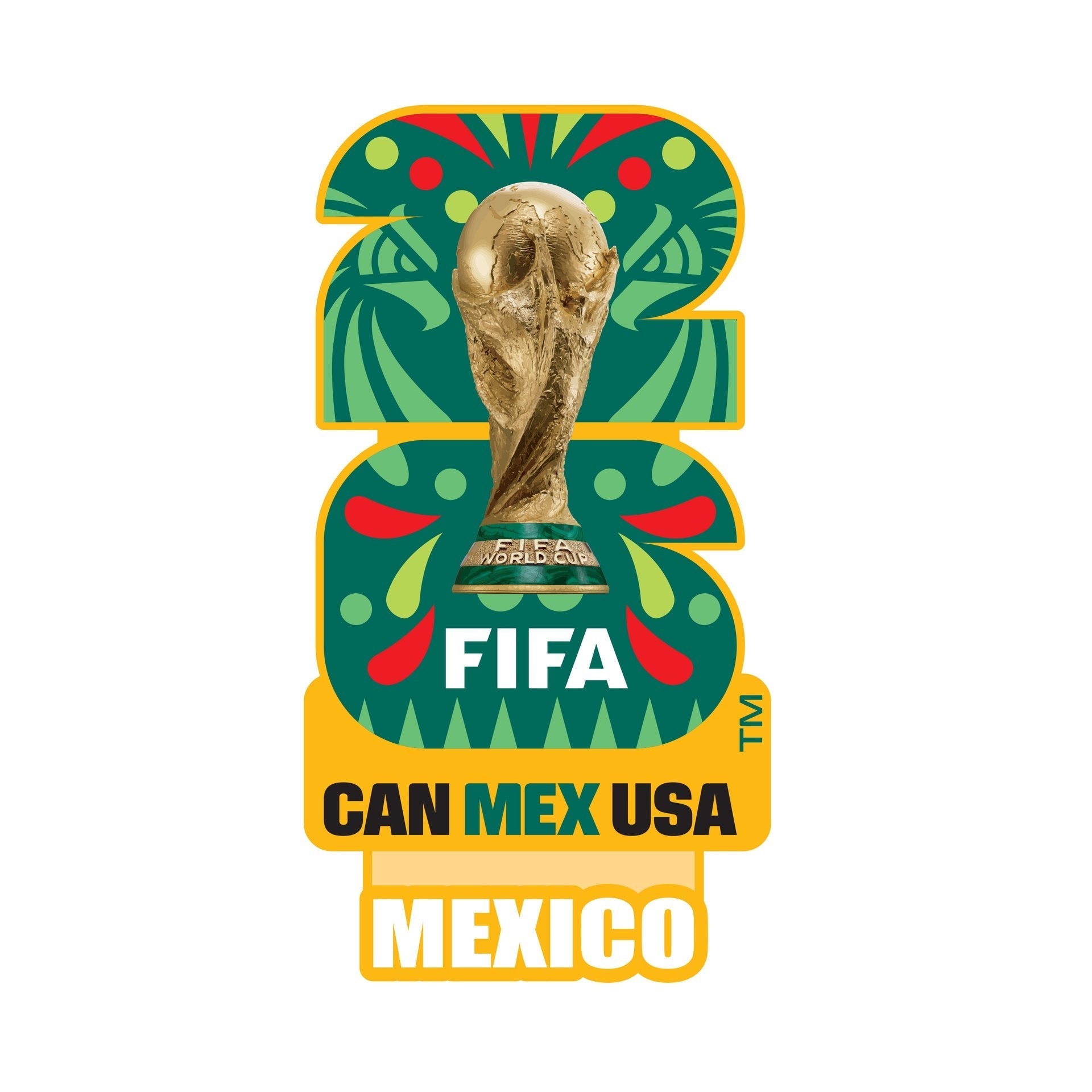 FIFA World Cup 2026 Host Country Mexico Hat Pin Official Team Hat Sports Fan Cap
