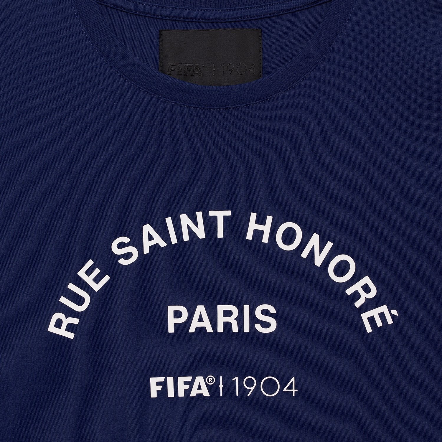 FIFA 1904 Arch Graphic Blue T-Shirt - Unisex Casual Graphic T Shirt