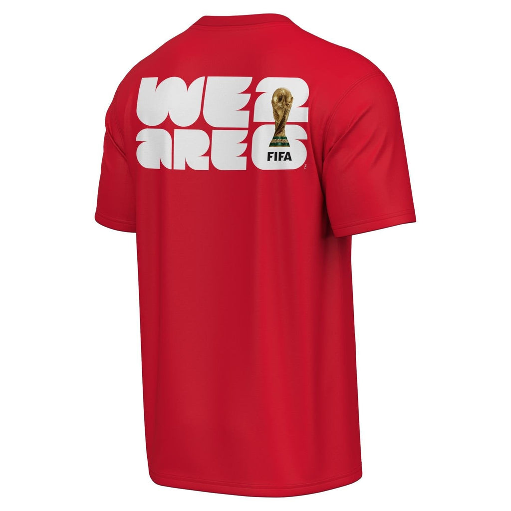 FIFA World Cup 2026 We Are 2026 Red T-Shirt - Unisex Casual Graphic T Shirt
