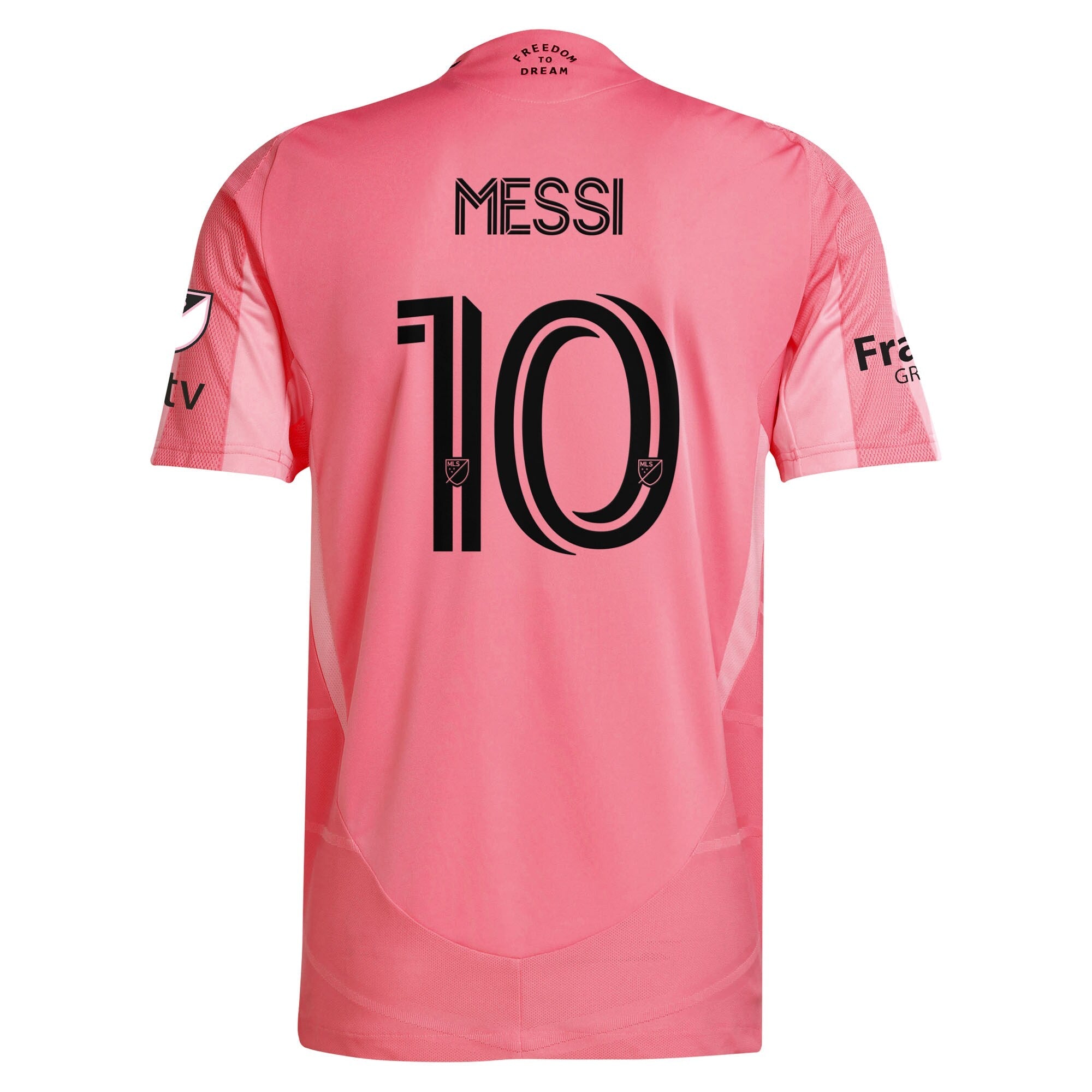 Lionel Messi Inter Miami CF adidas 2025 Euforia Authentic Player Jersey - Light Pink Official Team Jersey Sports Fan Apparel