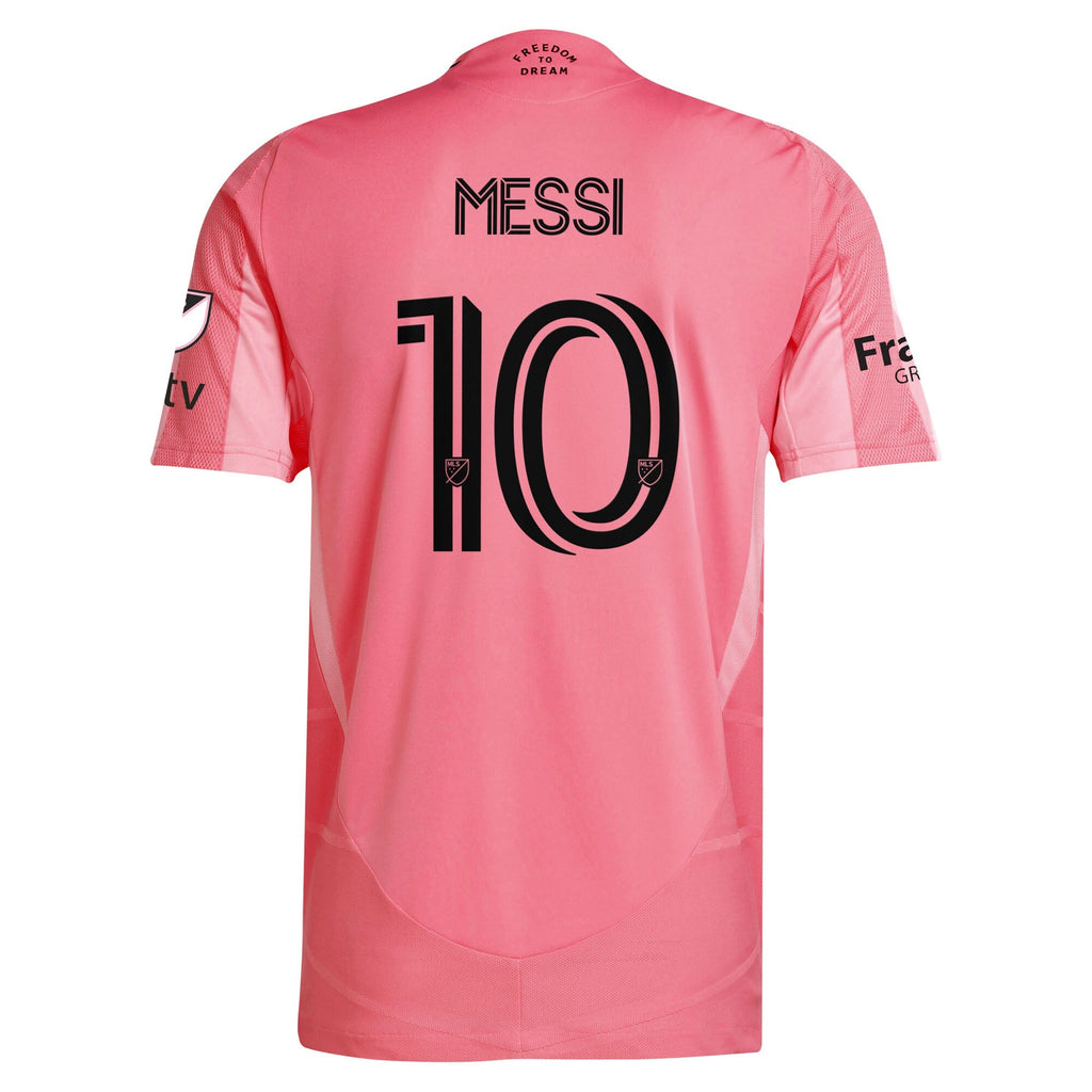 Lionel Messi Inter Miami CF 2025 26 Eufori Jersey - Pink Official Team Jersey Sports Fan Apparel