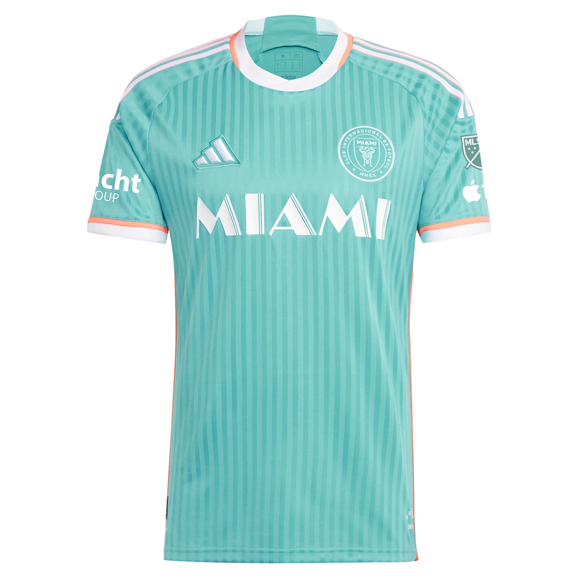 Lionel Messi Inter Miami CF adidas 2024 Archive Jersey - Aqua Official Team Jersey Sports Fan Apparel