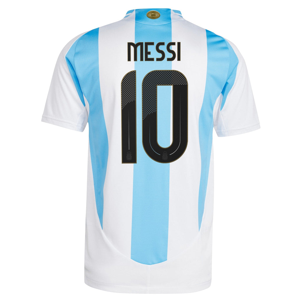 Lionel Messi Argentina National Team 2024 Home Player Jersey - White Official Team Jersey Sports Fan Apparel
