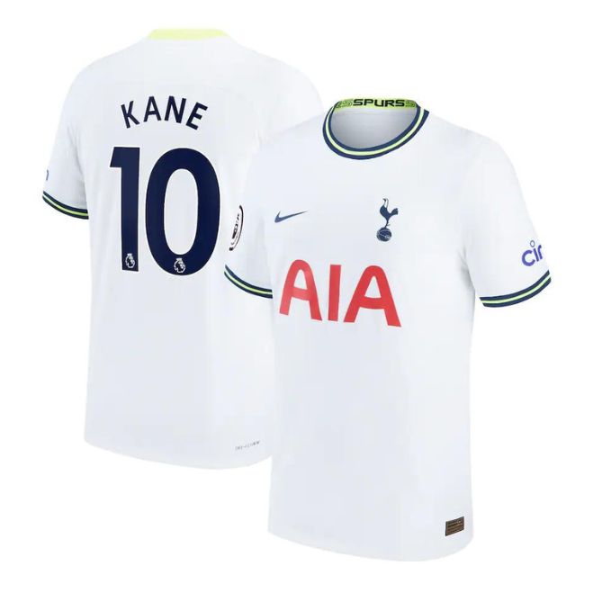 Harry Kane Tottenham Hotspur Unisex Shirt 2022 23 Home Player Jersey - White Official Team Jersey Sports Fan Apparel