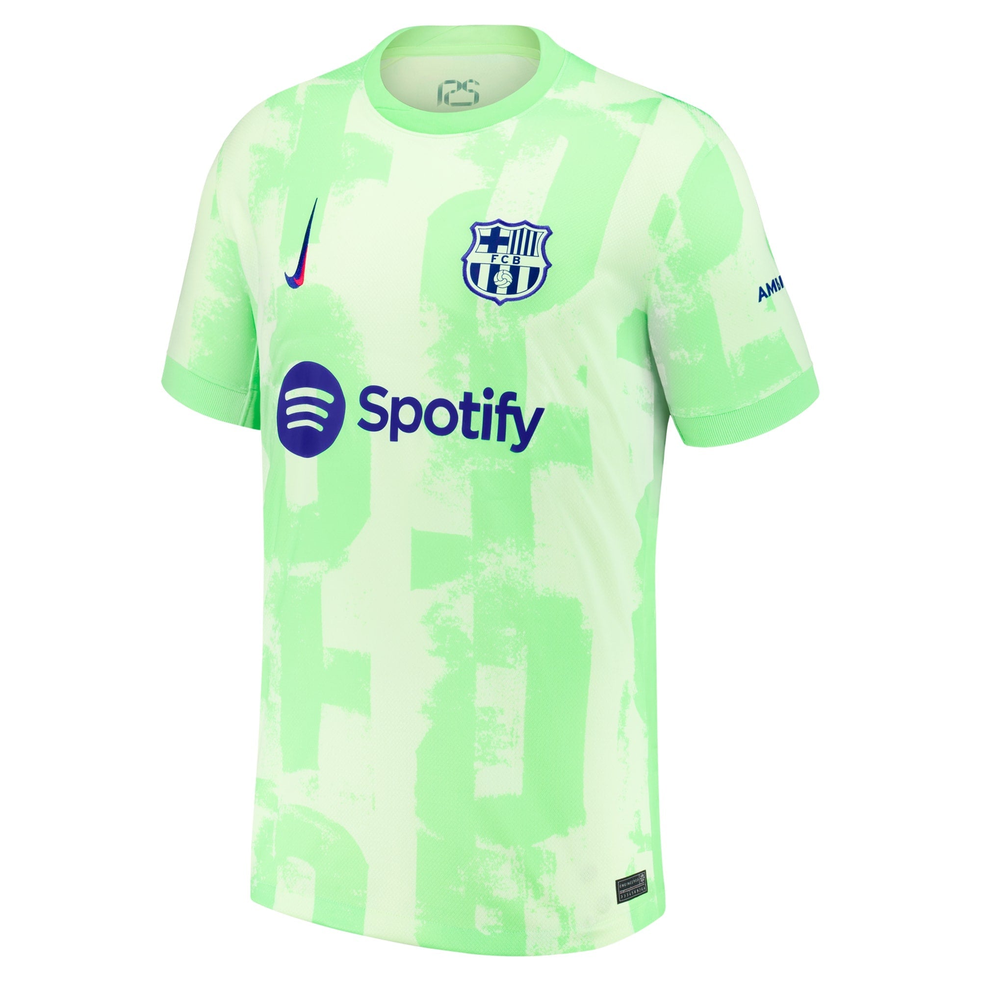 Messi 10 Barcelona Nike 2025 Third Player Jersey - Yellow Official Team Jersey Sports Fan Apparel